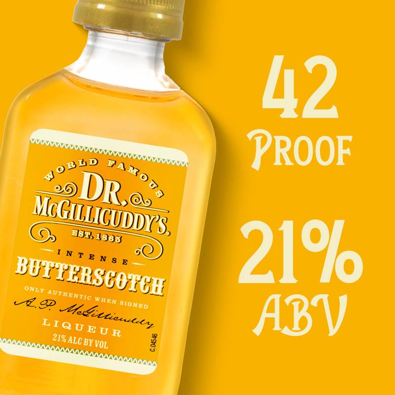 Dr McGillicuddys Butterscotch 10pk 50ml 21% ABV