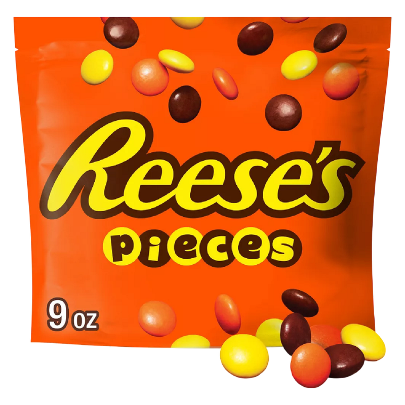 REESE'S PIECES Peanut Butter Candy, 9 oz