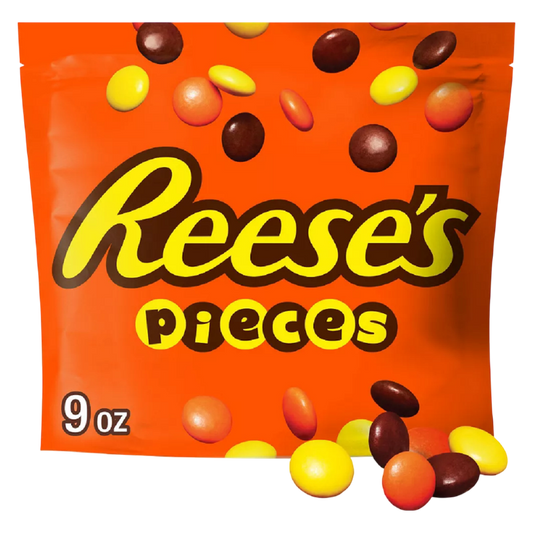 REESE'S PIECES Peanut Butter Candy, 9 oz
