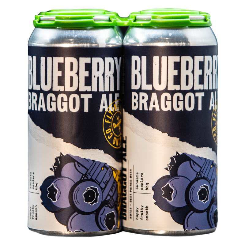 Flying Fish Blueberry Braggot Ale 4pk 16oz Cans 12% Abv