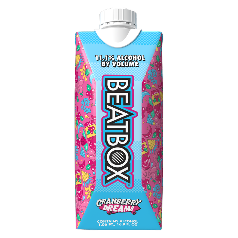 BeatBox Cranberry Dreams 500ml 11.1% ABV Wine Party Punch