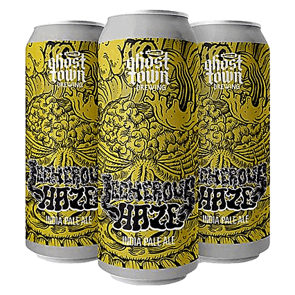 Ghost Town Brewing Lecherous Haze IPA 4pk 16oz Can