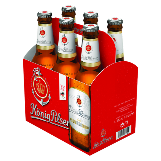 Konig Pilsener 6pk 12oz Btl