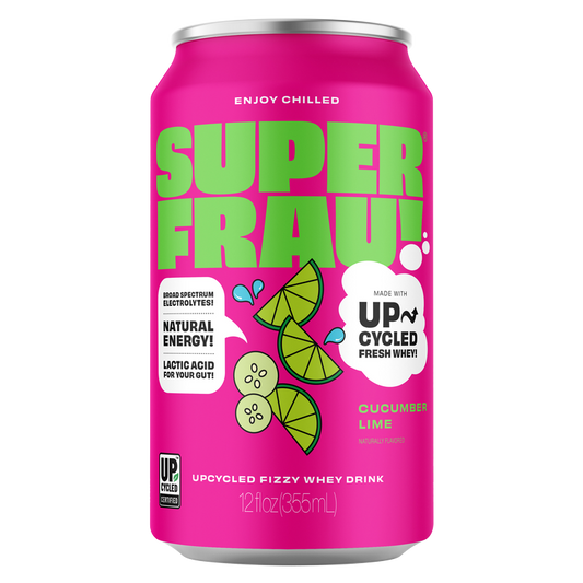 Superfrau Cucumber Lime 12oz Can