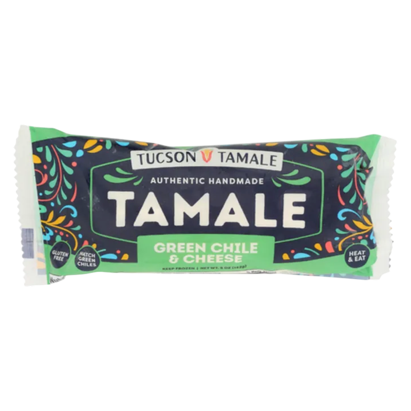 Tucson Tamale Co Green Chile & Cheese Tamale, 5 oz
