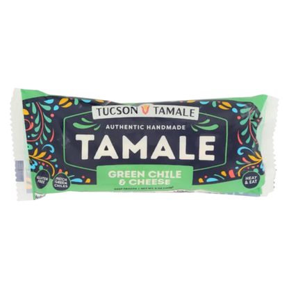 Tucson Tamale Co Green Chile & Cheese Tamale, 5 oz