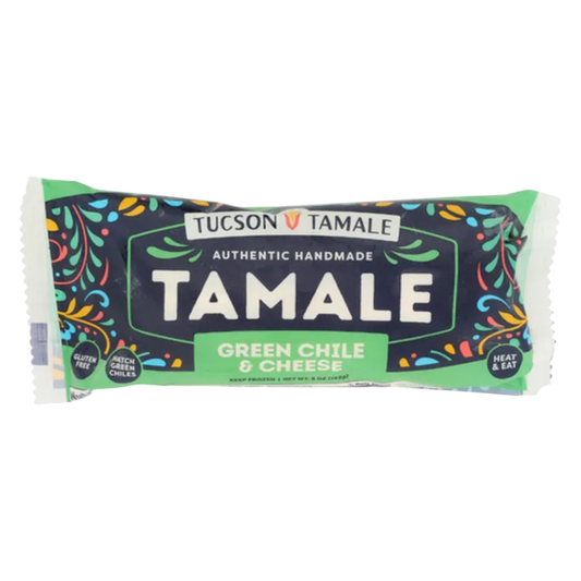 Tucson Tamale Co Green Chile & Cheese Tamale, 5 oz