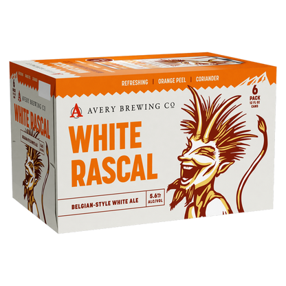 Avery White Rascal 6pk 12oz Can 5.6% ABV