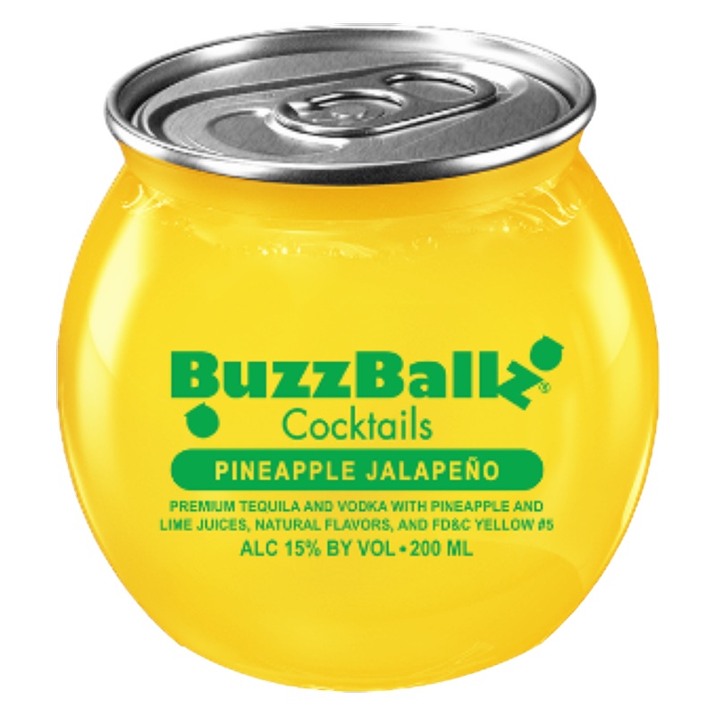 Buzzballz Cocktails Pineapple Jalapeno 200ml