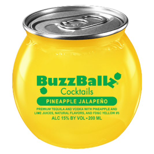 Buzzballz Cocktails Pineapple Jalapeno 200ml