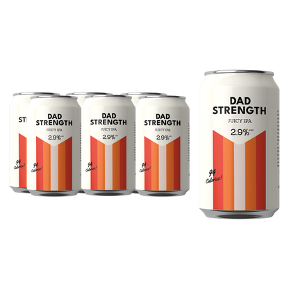 Dad Strength Juicy IPA 6pk 12oz Can 2.9% ABV