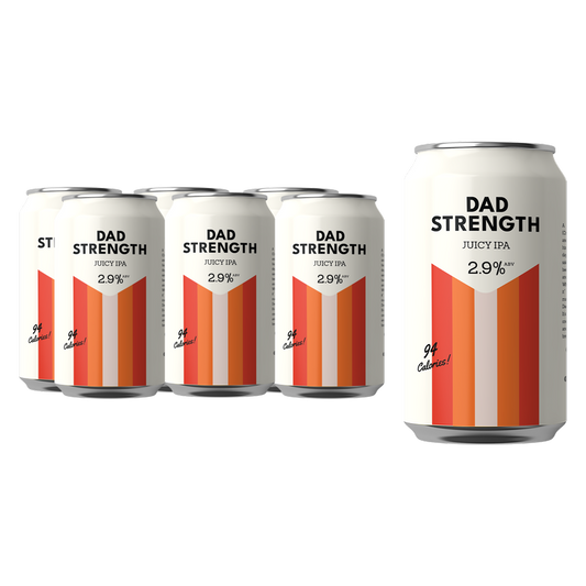 Dad Strength Juicy IPA 6pk 12oz Can 2.9% ABV