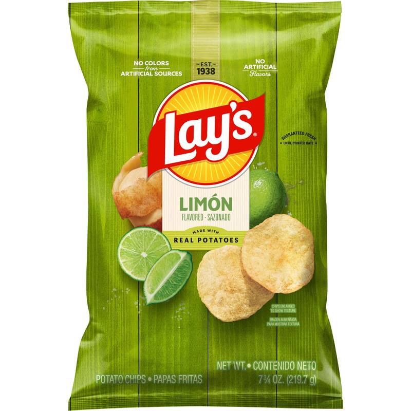 Lay's Potato Chip Limon 7.75oz