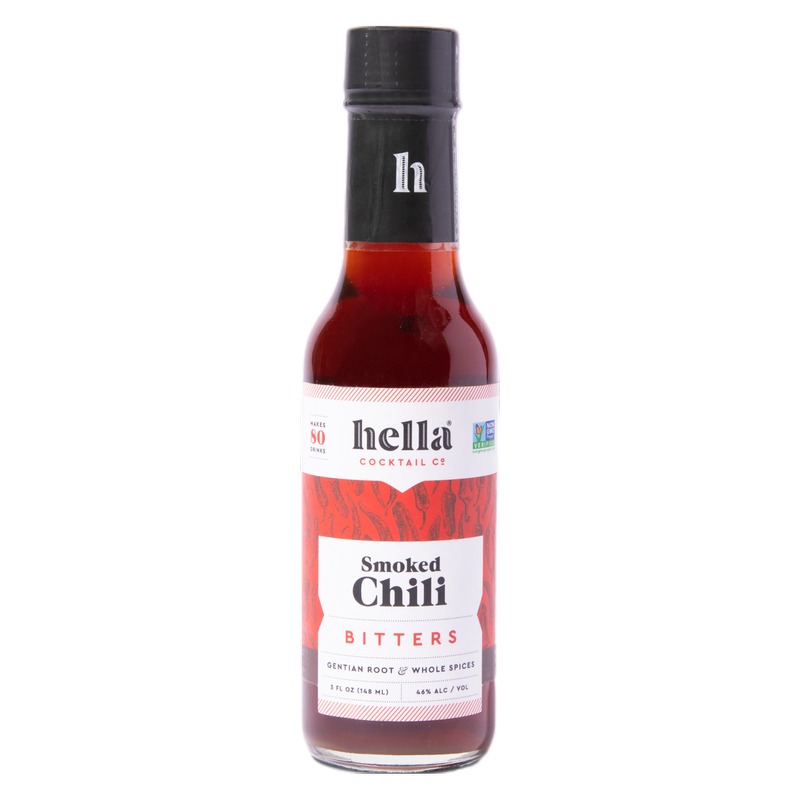 Hella Cocktail Co. Smoked Chili Bitters 5 oz