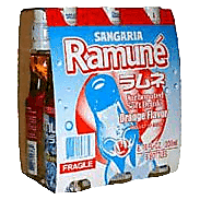 Ramune Orange Soda 6pk 200ml