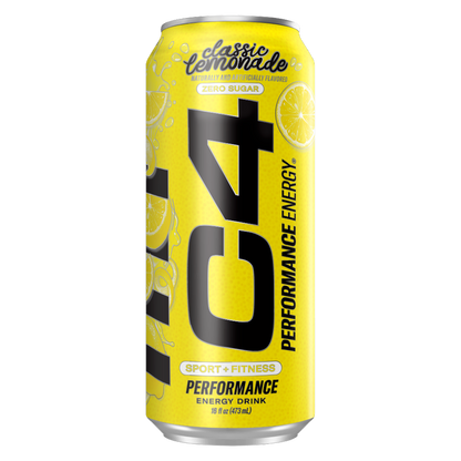C4 Classic Lemonade 16oz Can