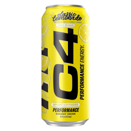 C4 Classic Lemonade 16oz Can