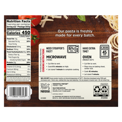 Stouffer's Spaghetti & Meatballs 12.6oz