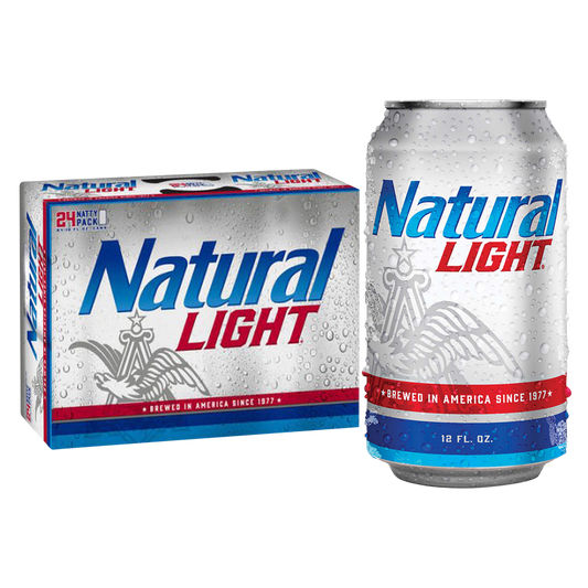 Natural Light 24pk 12oz Can 4.2% ABV