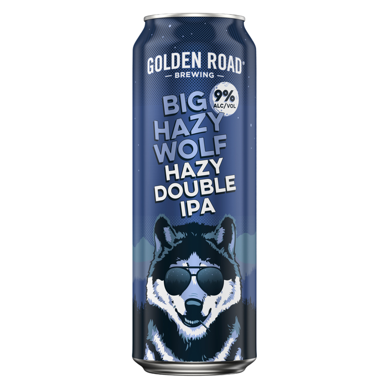 Golden Road Brewing Big Hazy Wolf Double IPA (19.2 OZ CAN)