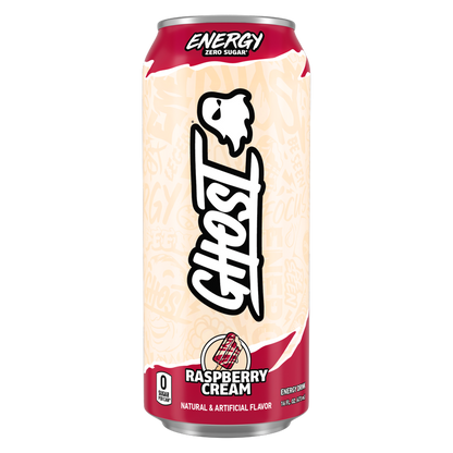 GHOST ENERGY Raspberry Cream 16oz Can