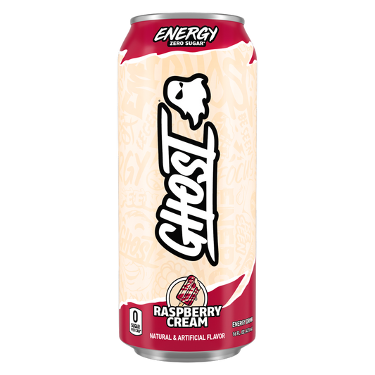 GHOST ENERGY Raspberry Cream 16oz Can