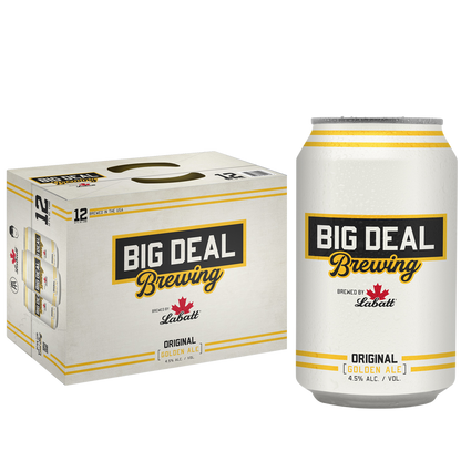 Big Deal Brewing Golden Ale 12pk 12oz Can 4.5% ABV