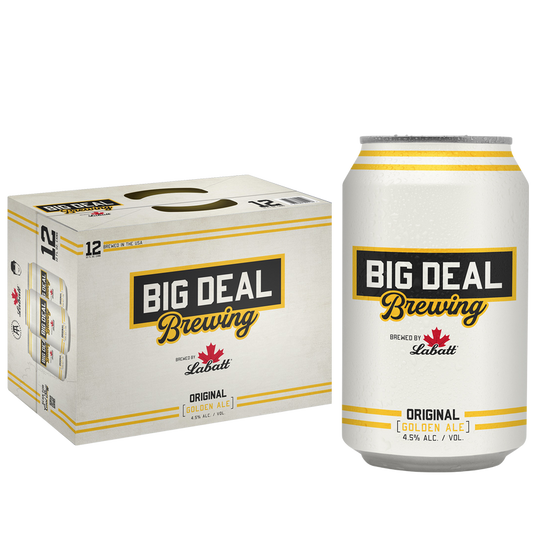 Big Deal Brewing Golden Ale 12pk 12oz Can 4.5% ABV