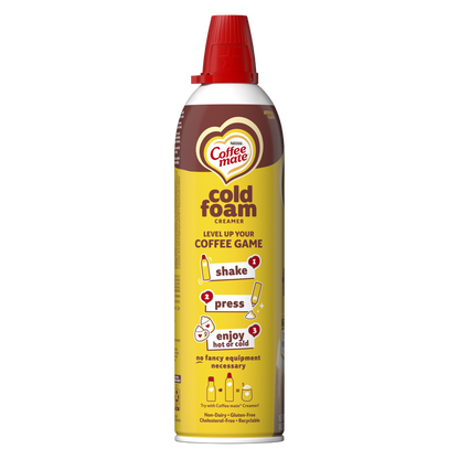 Coffee Mate Brown Butter Chocolate Chip Cookie Cold Foam 14oz Btl