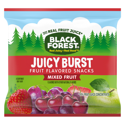 Black Forest Juicy Burst Mixed Fruit, 22ct