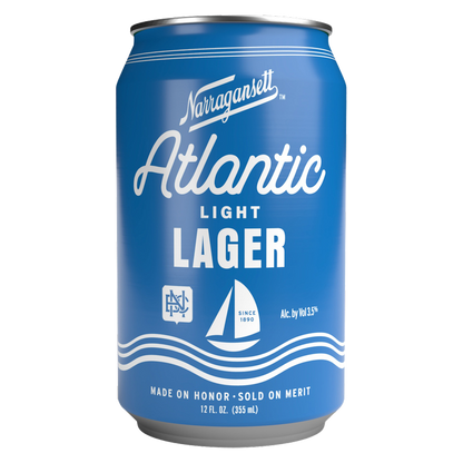 Narragansett Atlantic Light 12pk 12oz Can 3.5% ABV