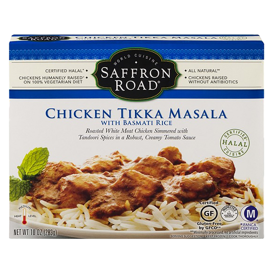 Saffron Road Chicken Tikka Masala with Basmati Rice 10oz