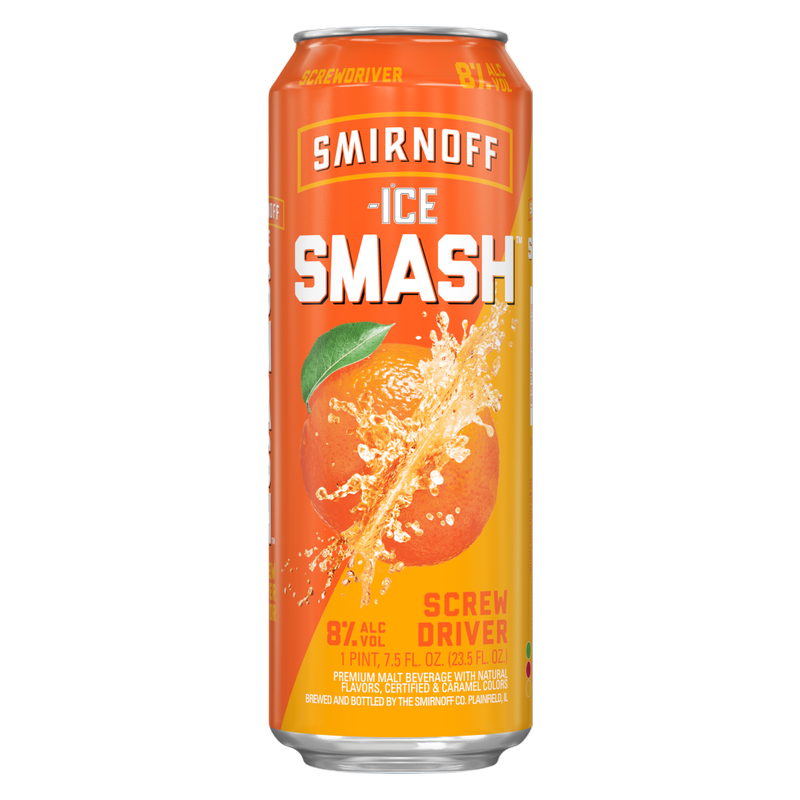Smirnoff Ice Smash Screwdriver Single 23.5oz Can