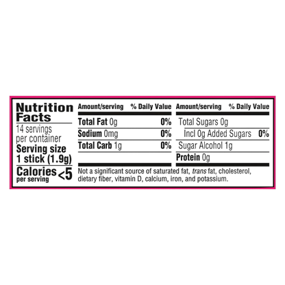 Trident Bubblegum Flavored Gum, 14pc