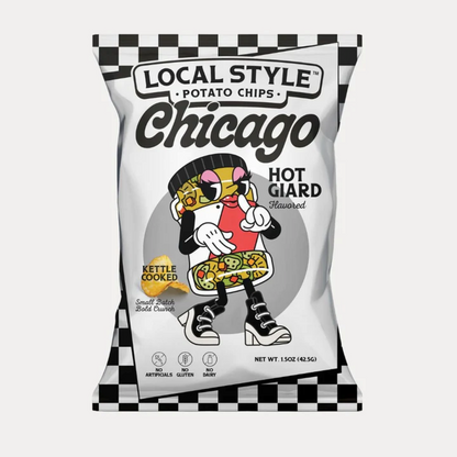 Local Style Hot Giard Potato Chips, 1.5 oz