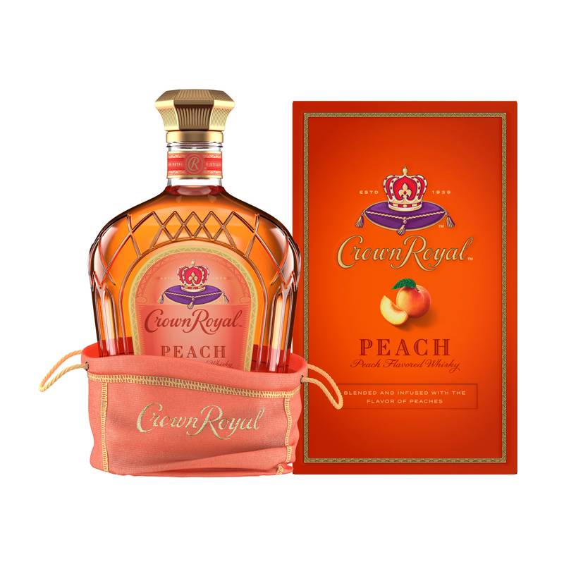 Crown Royal Peach Whisky 750ml (70 Proof)