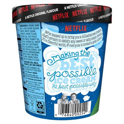 Ben & Jerry's Netflix & Chilll'd Ice Cream Pint