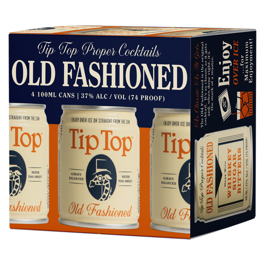 Tip Top Old Fashioned 4pk 100ml Can
