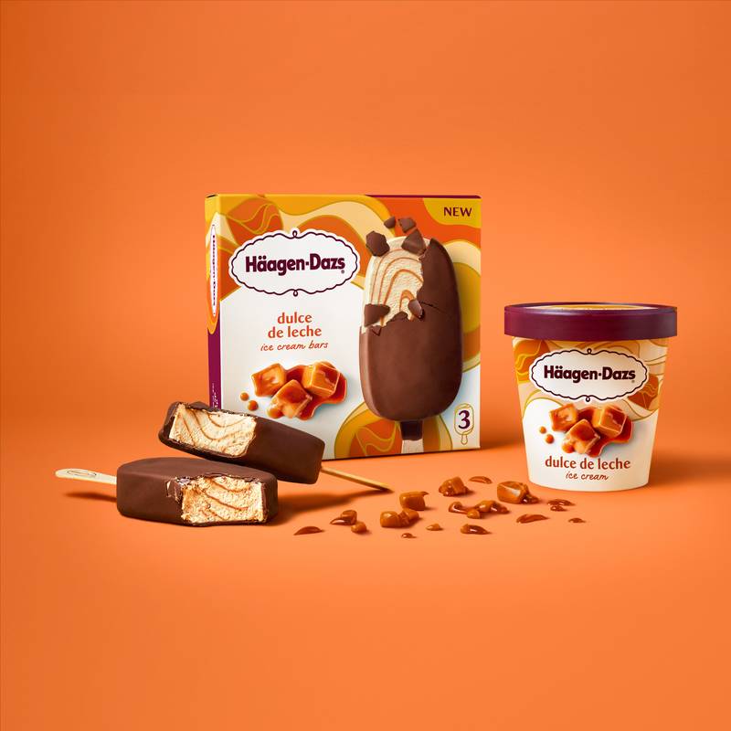 Haagen-Dazs Dulce De Leche Ice Cream, 14oz.