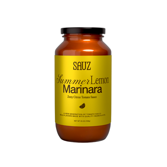 Sauz Summer Lemon Marinara Pasta Sauce, 25oz.