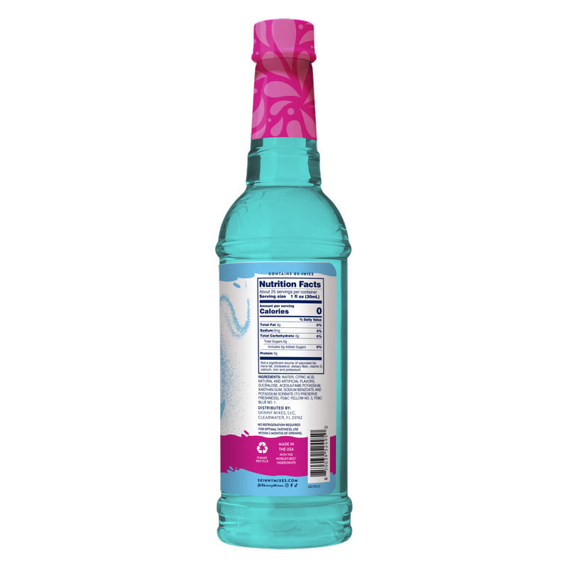 Jordan's Skinny Mixes Sugar Free Mermaid Syrup 25.4oz Btl