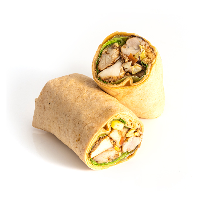 Southwest Style Chicken Wrap