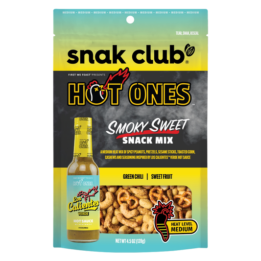 Snak Club Hot Ones Smoky Sweet Snack Mix, 4.5oz