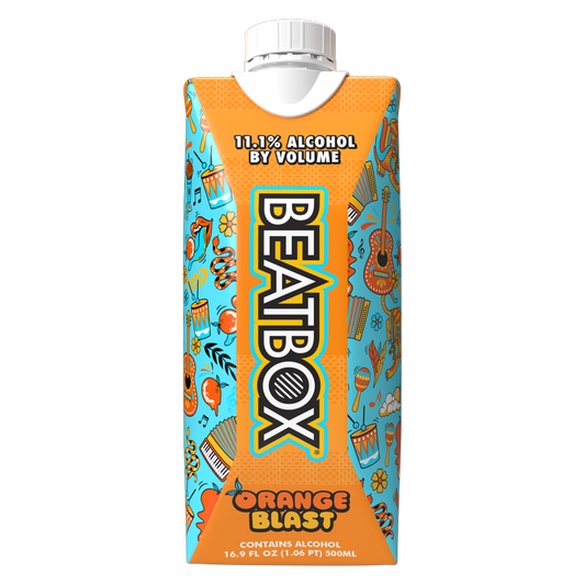 Beatbox Orange Blast 500ml 11.1% ABV Malt-Base