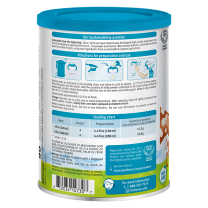 Holle Cow Milk Toddler Formula, 14.1 oz