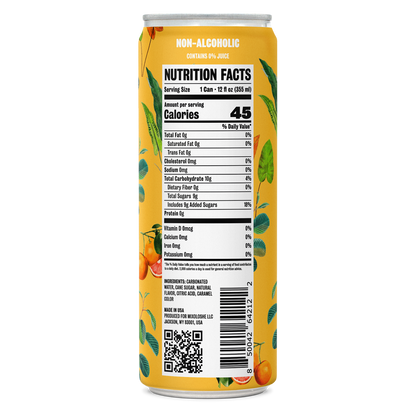 Mixoloshe Orange Old Fashioned Non-Alcoholic Cocktail 4pk 12oz Can