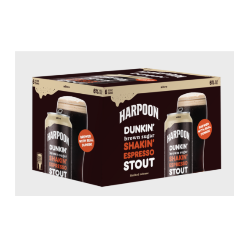 Dunkin’ Nitro Brown Sugar Shakin’ Espresso Stout 6pk 12oz Can