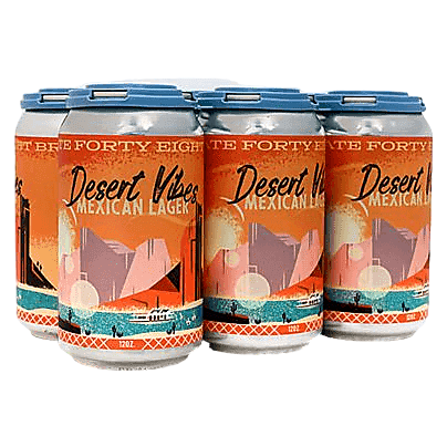 State Forty Eight Brewery Desert Vibes Mexican Lager 6pk 12oz Can