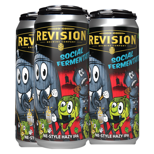 Revision Brewing Hazy IPA Series 4pk 16oz Can