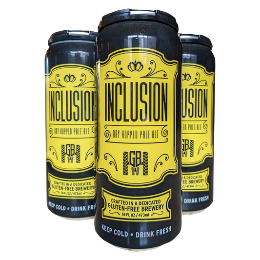 Ground Breaker Inclusion Pale Ale Gluten Free 4pk 16oz Can
